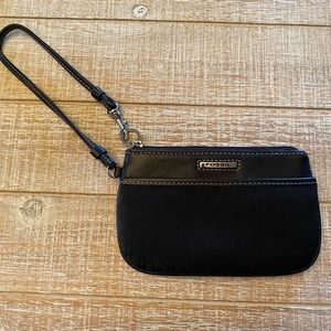 Black Fossil Wristlet